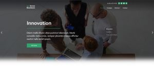 Template de site business & services