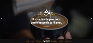 Template de site commerçant ou restaurateur